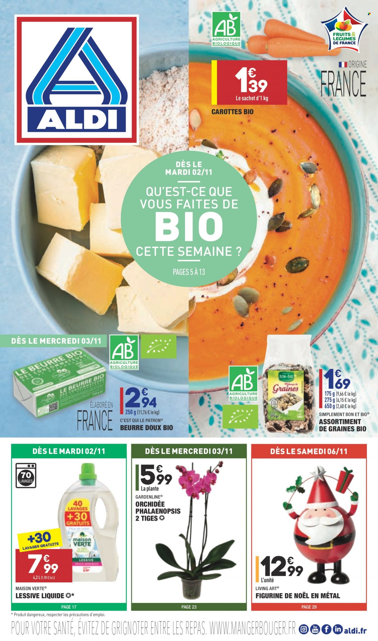 Catalogue ALDI - 02/11/2021 - 08/11/2021. Page 1