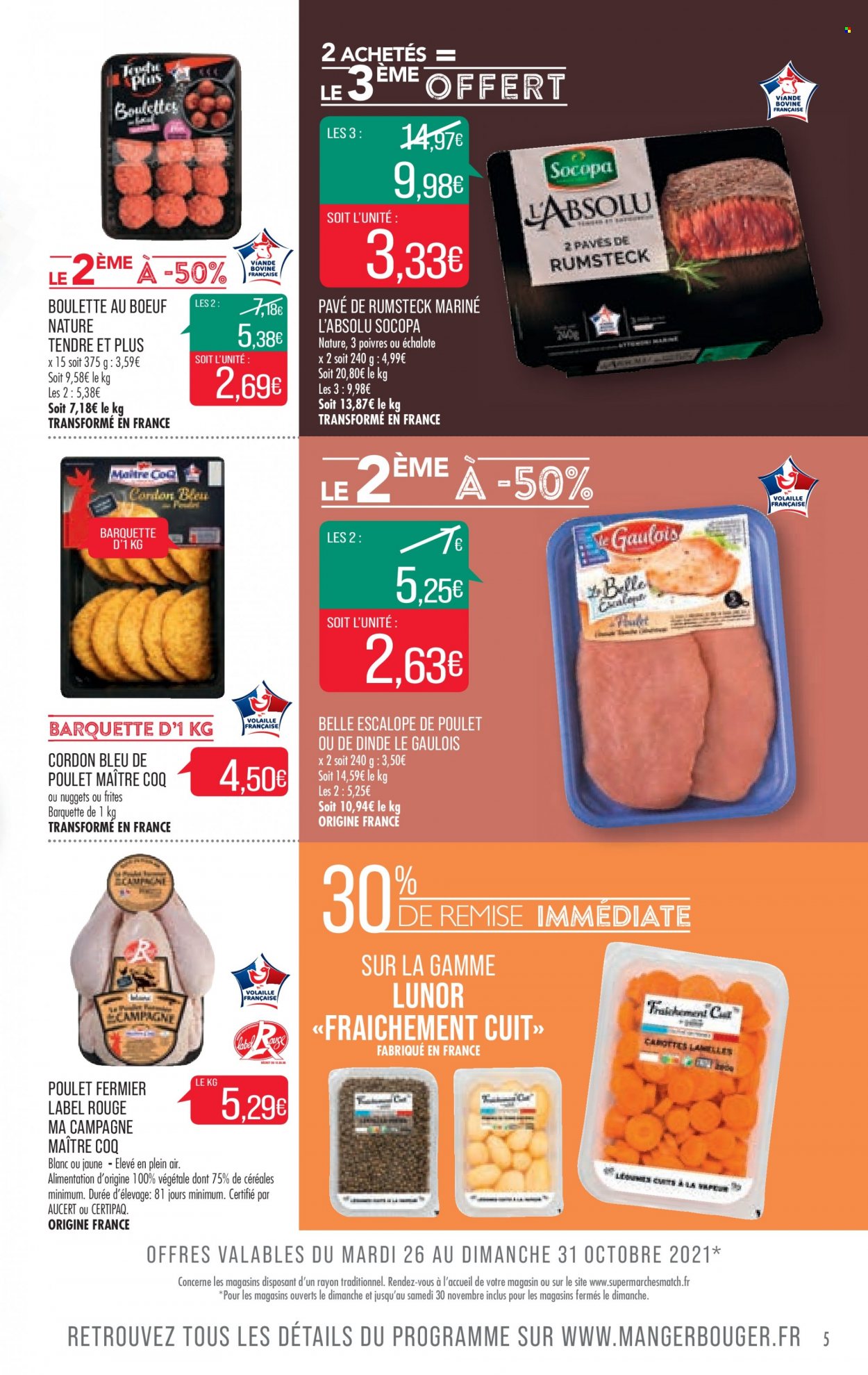 Catalogue Supermarché Match - 26/10/2021 - 07/11/2021. Page 5