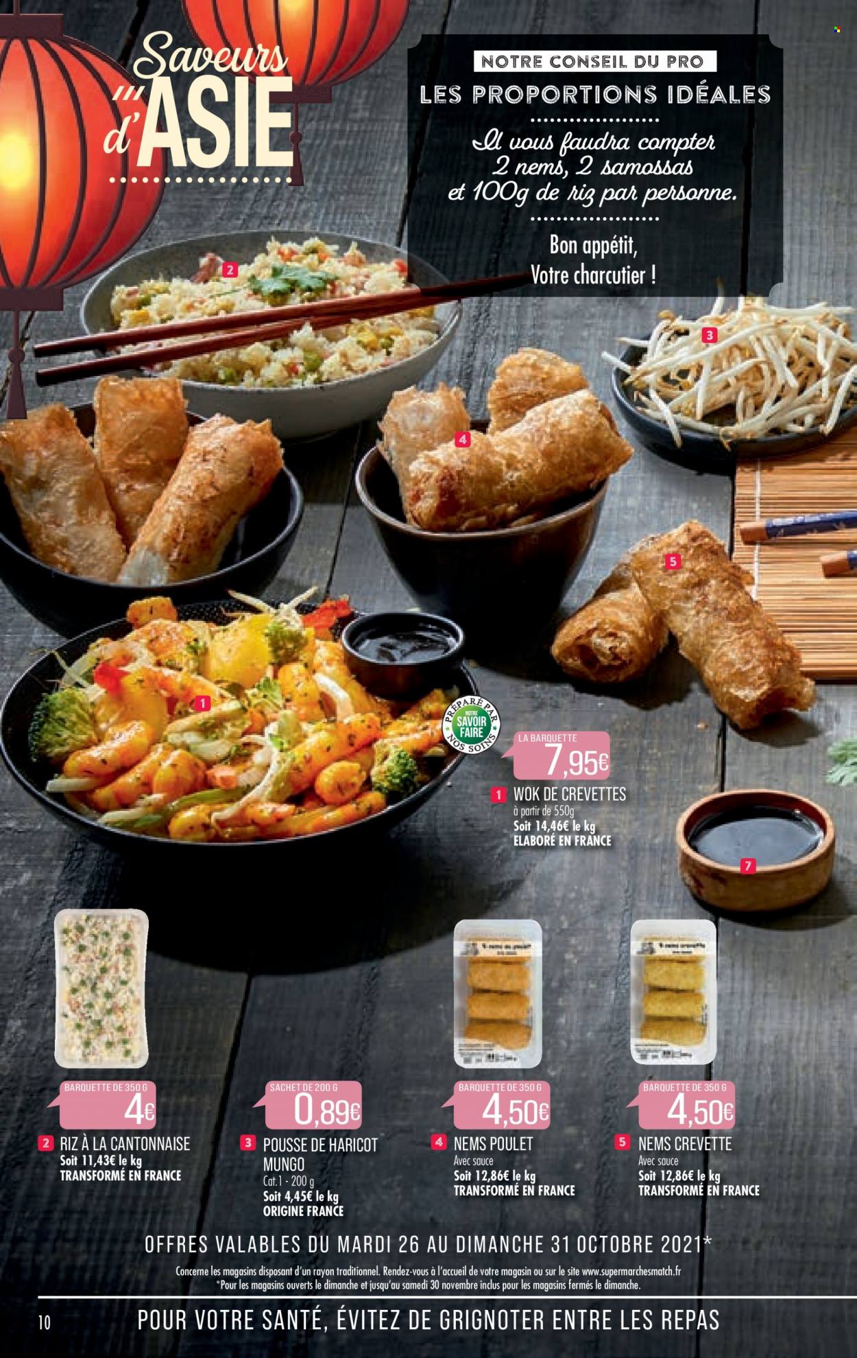 Catalogue Supermarché Match - 26/10/2021 - 07/11/2021. Page 10