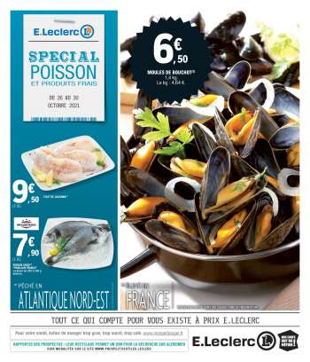 Catalogue E.Leclerc - 26/10/2021 - 30/10/2021.