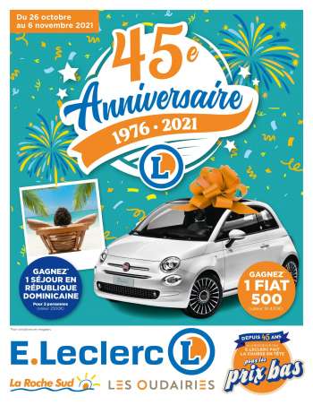 Catalogue E.Leclerc - 26/10/2021 - 06/11/2021.