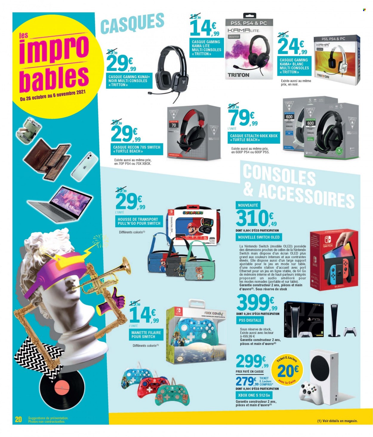Catalogue E.Leclerc - 26/10/2021 - 06/11/2021. Page 20