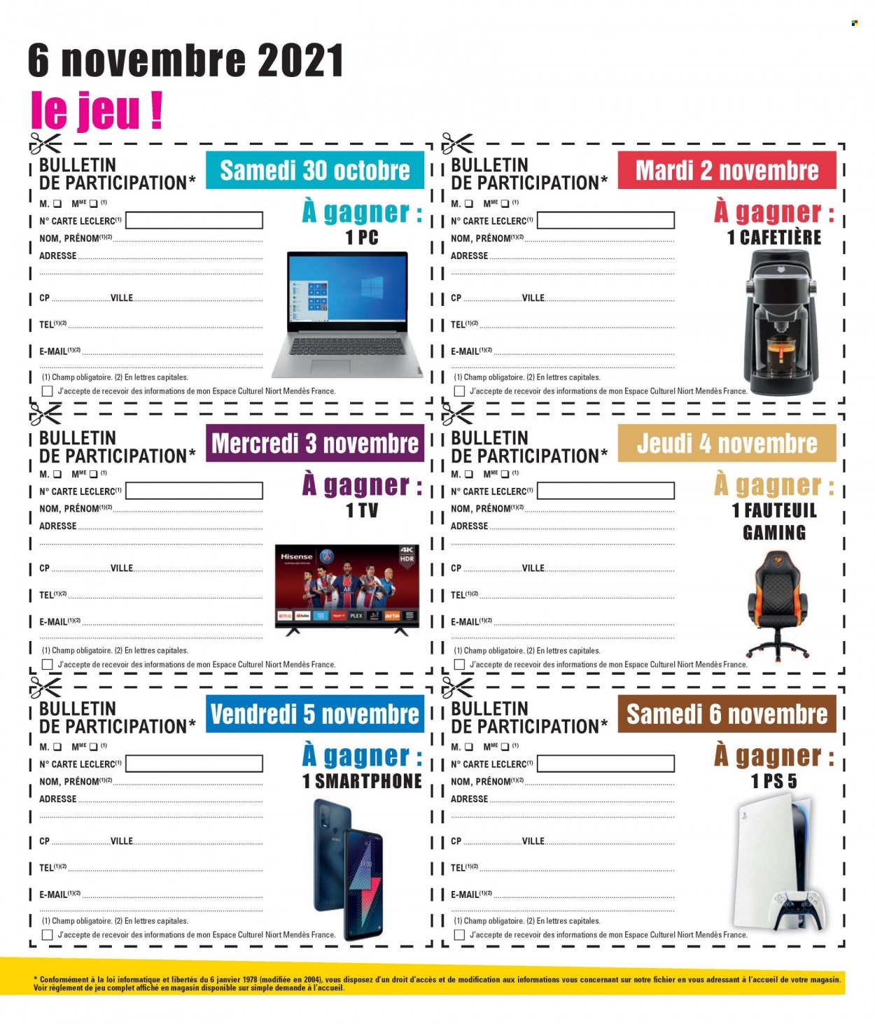 Catalogue E.Leclerc - 26/10/2021 - 06/11/2021. Page 31