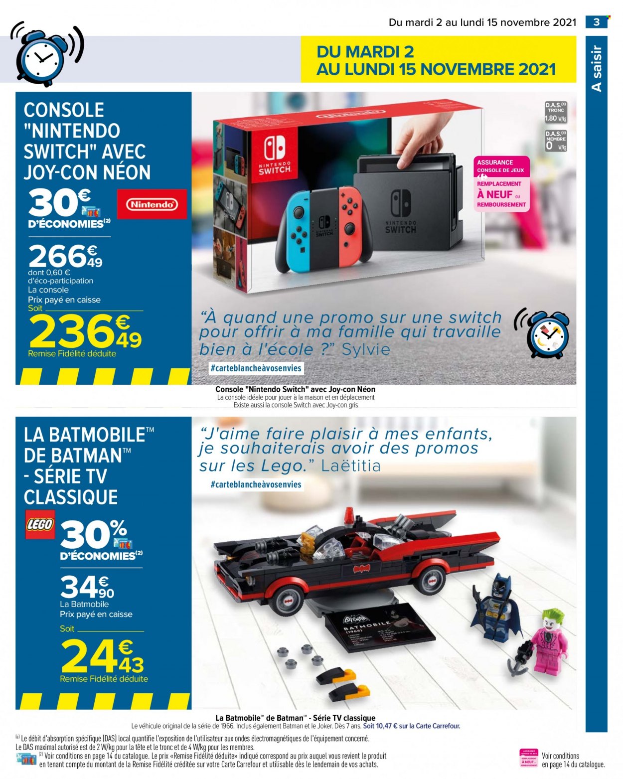 Catalogue Carrefour Hypermarchés - 02/11/2021 - 15/11/2021. Page 3