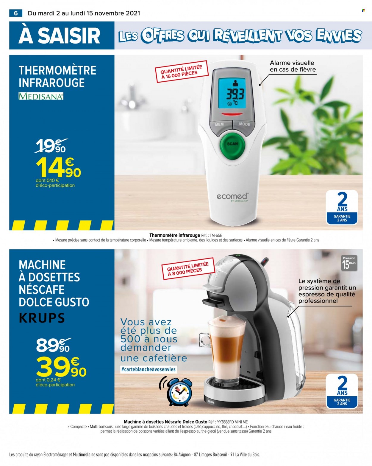 Catalogue Carrefour Hypermarchés - 02/11/2021 - 15/11/2021. Page 6