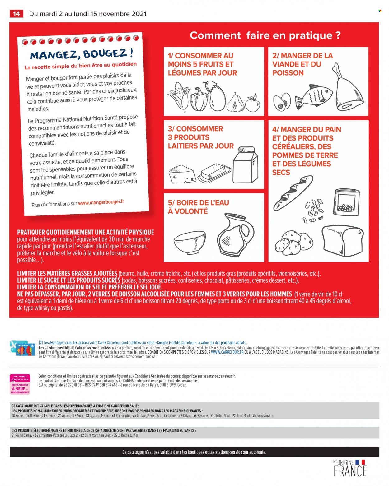 Catalogue Carrefour Hypermarchés - 02/11/2021 - 15/11/2021. Page 14