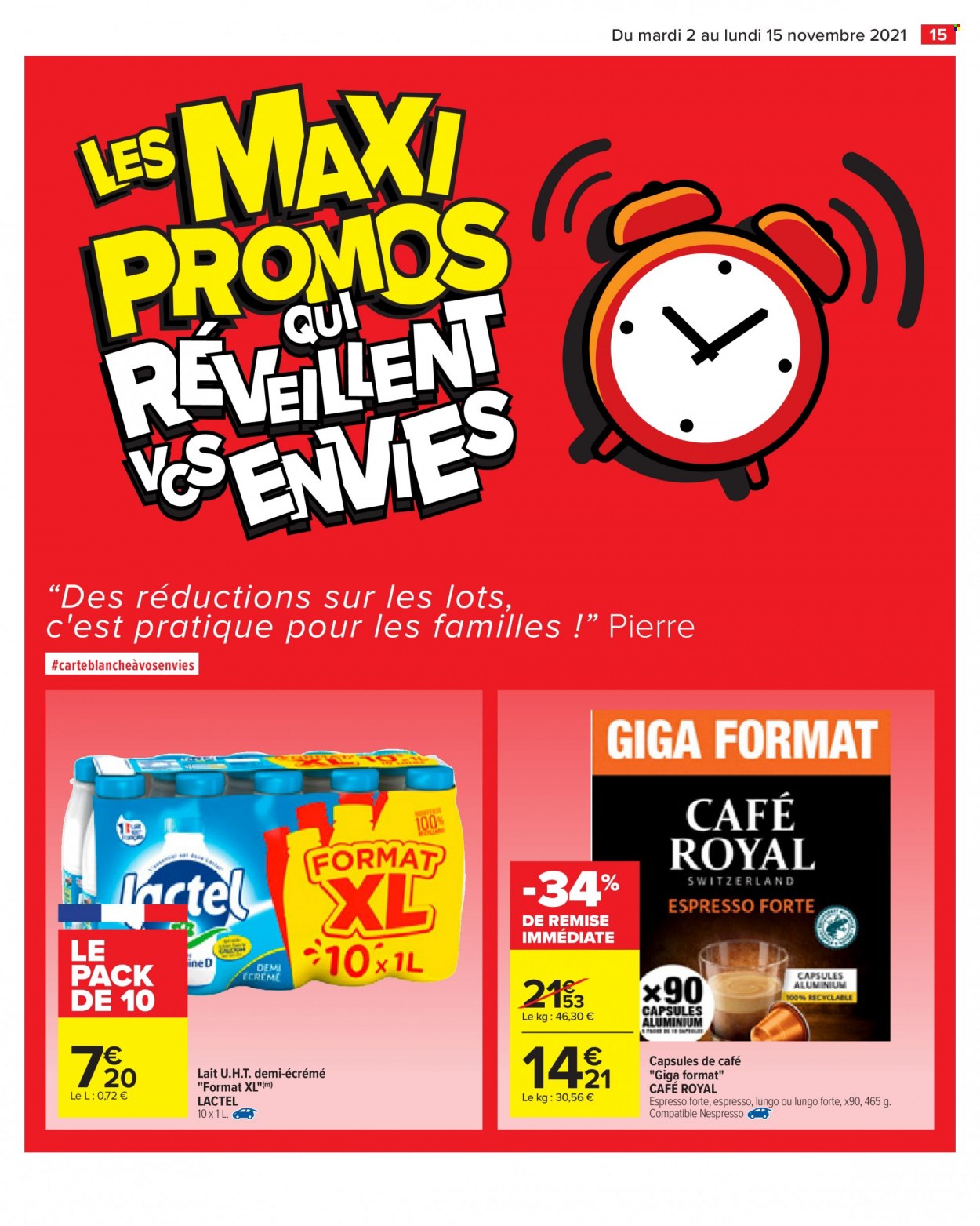 Catalogue Carrefour Hypermarchés - 02/11/2021 - 15/11/2021. Page 15