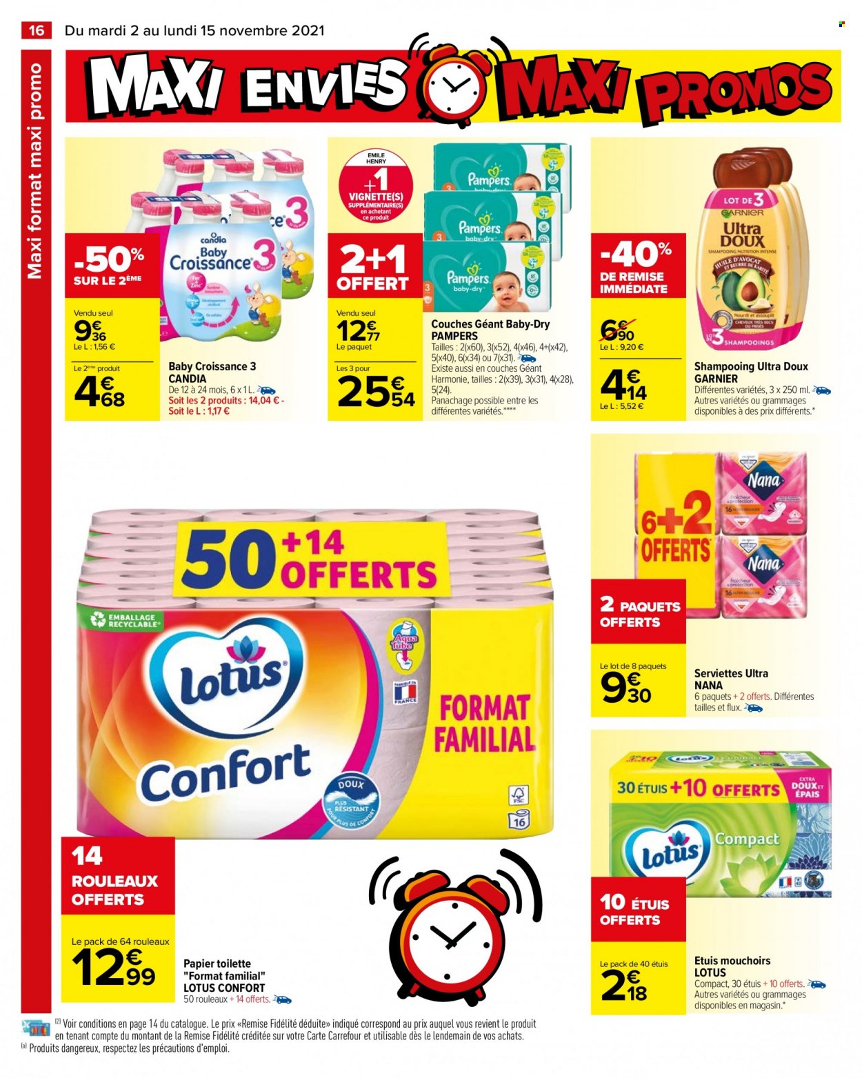 Catalogue Carrefour Hypermarchés - 02/11/2021 - 15/11/2021. Page 16