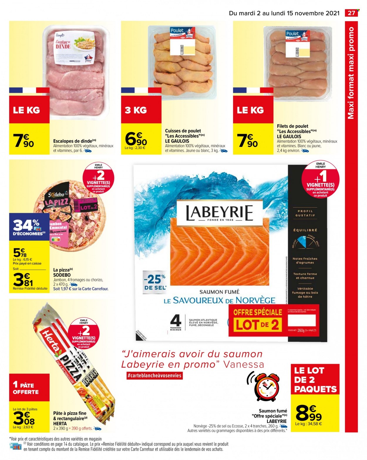 Catalogue Carrefour Hypermarchés - 02/11/2021 - 15/11/2021. Page 27
