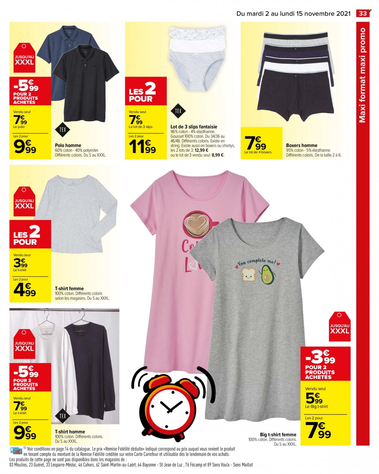 Catalogue Carrefour Hypermarchés - 02/11/2021 - 15/11/2021. Page 33