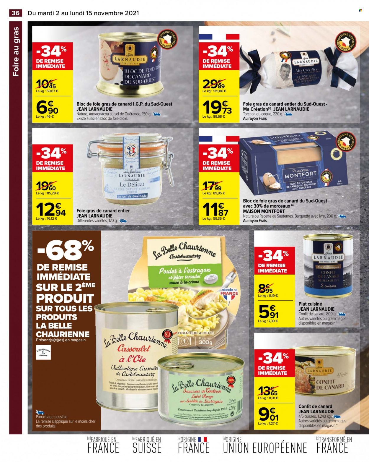 Catalogue Carrefour Hypermarchés - 02/11/2021 - 15/11/2021. Page 36