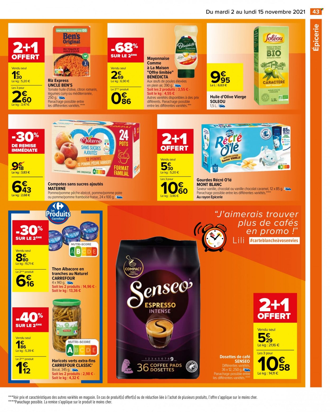 Catalogue Carrefour Hypermarchés - 02/11/2021 - 15/11/2021. Page 43