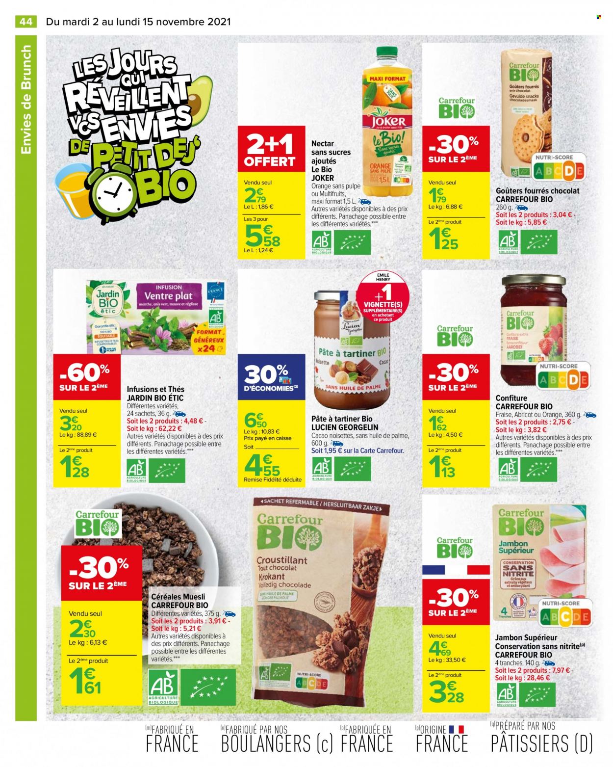 Catalogue Carrefour Hypermarchés - 02/11/2021 - 15/11/2021. Page 44