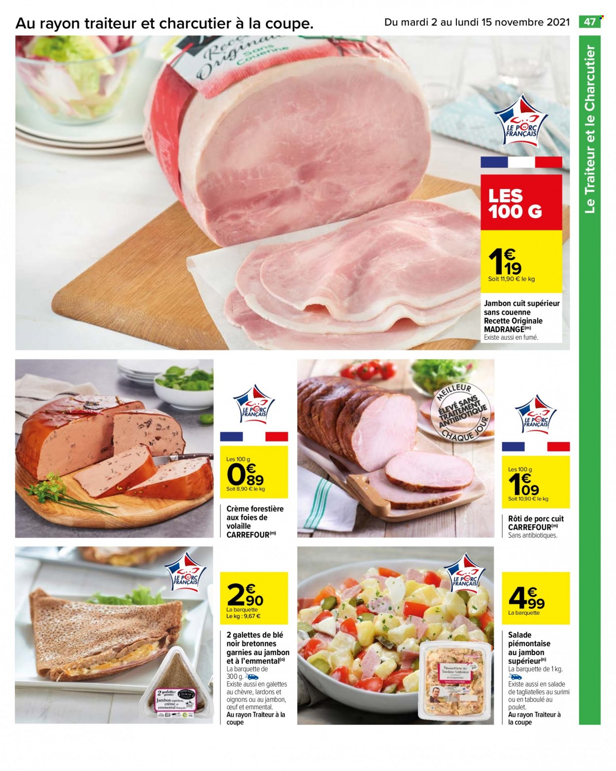 Catalogue Carrefour Hypermarchés - 02/11/2021 - 15/11/2021. Page 47