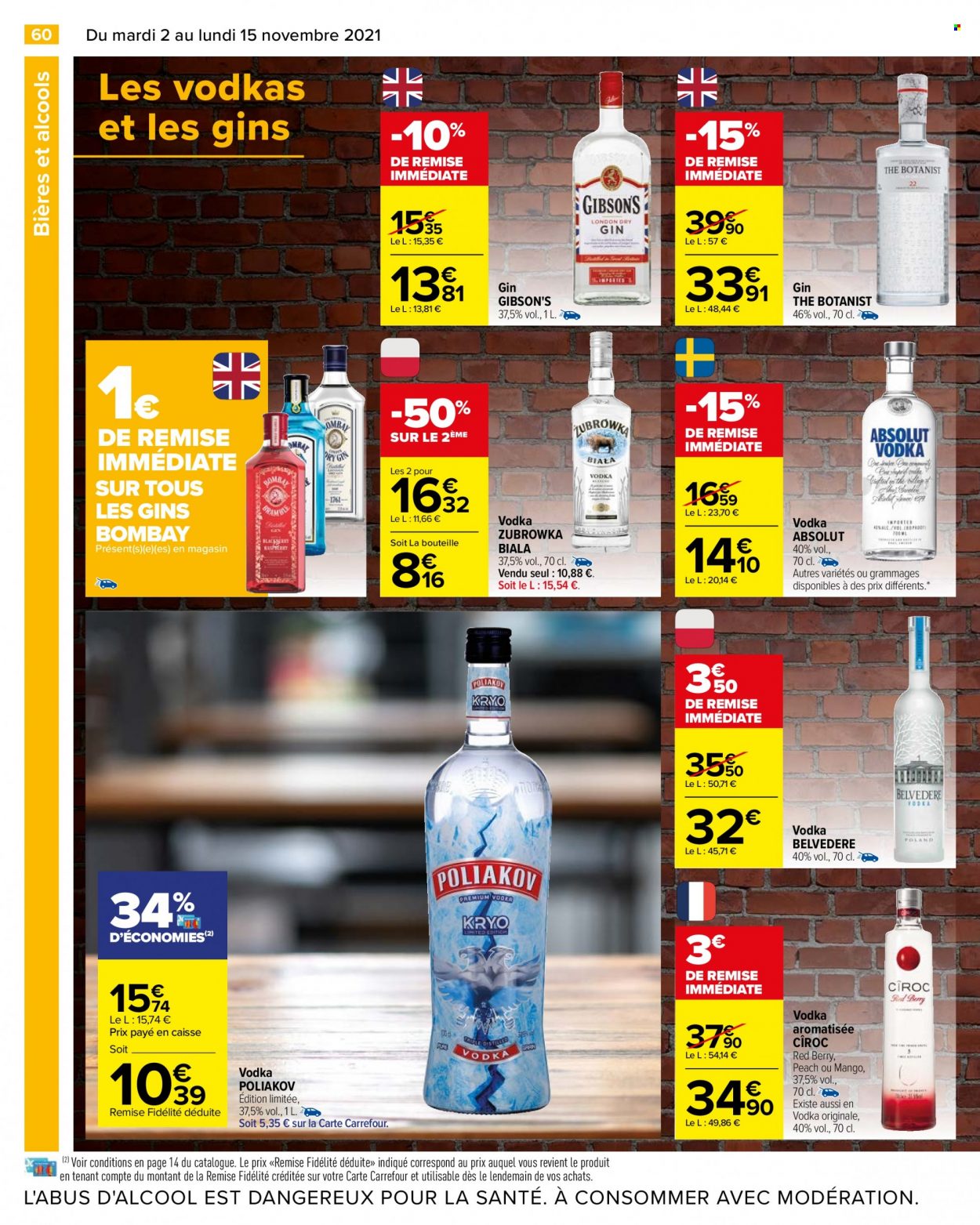 Catalogue Carrefour Hypermarchés - 02/11/2021 - 15/11/2021. Page 60