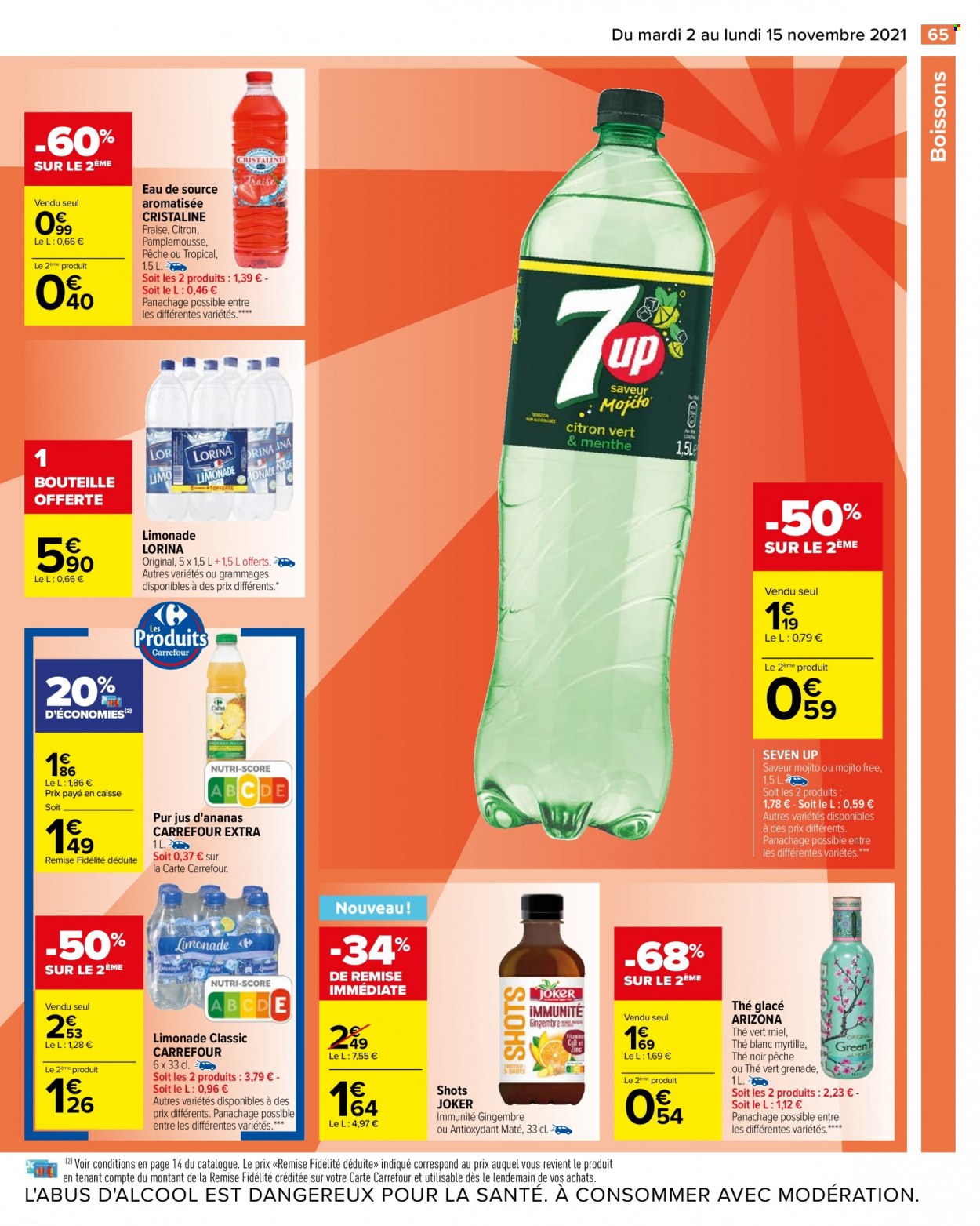 Catalogue Carrefour Hypermarchés - 02/11/2021 - 15/11/2021. Page 65