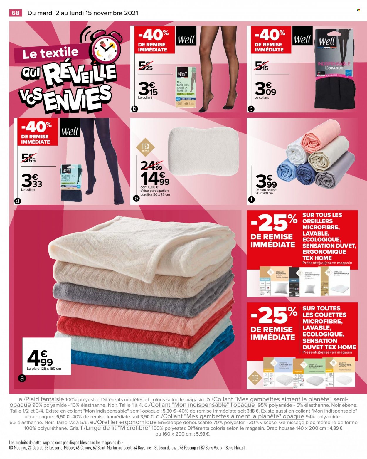 Catalogue Carrefour Hypermarchés - 02/11/2021 - 15/11/2021. Page 68