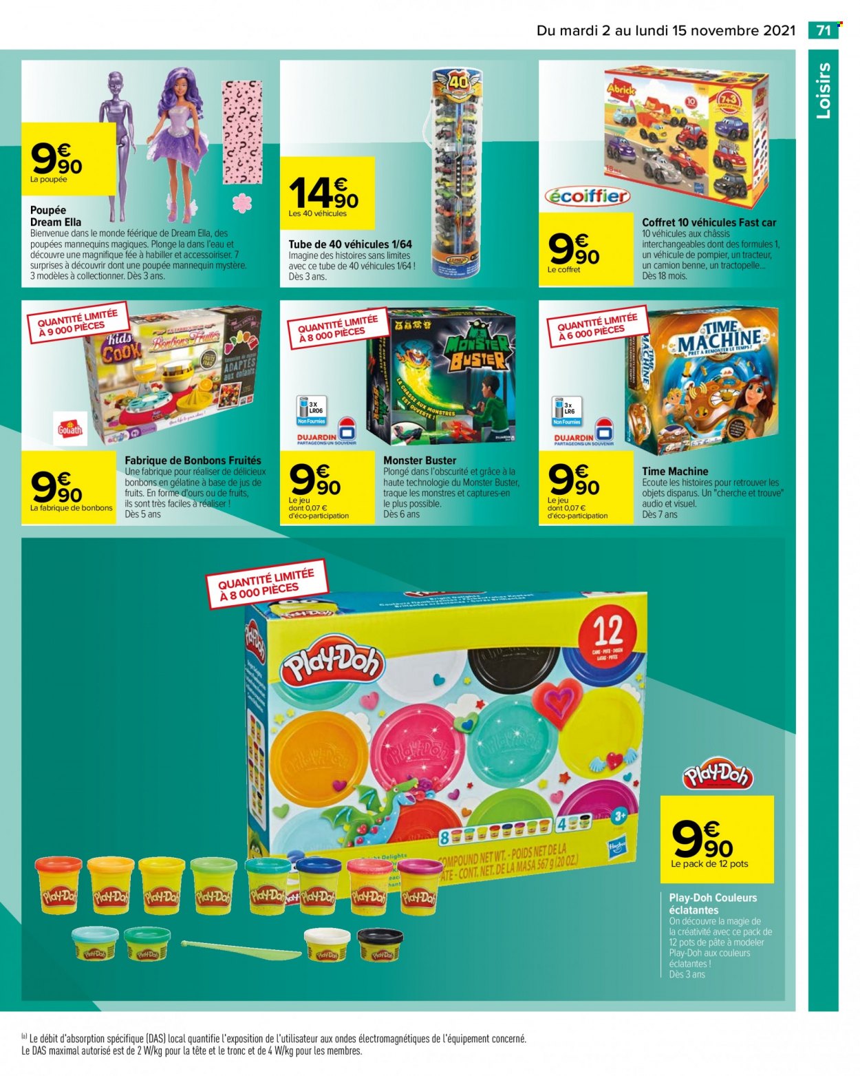 Catalogue Carrefour Hypermarchés - 02/11/2021 - 15/11/2021. Page 71