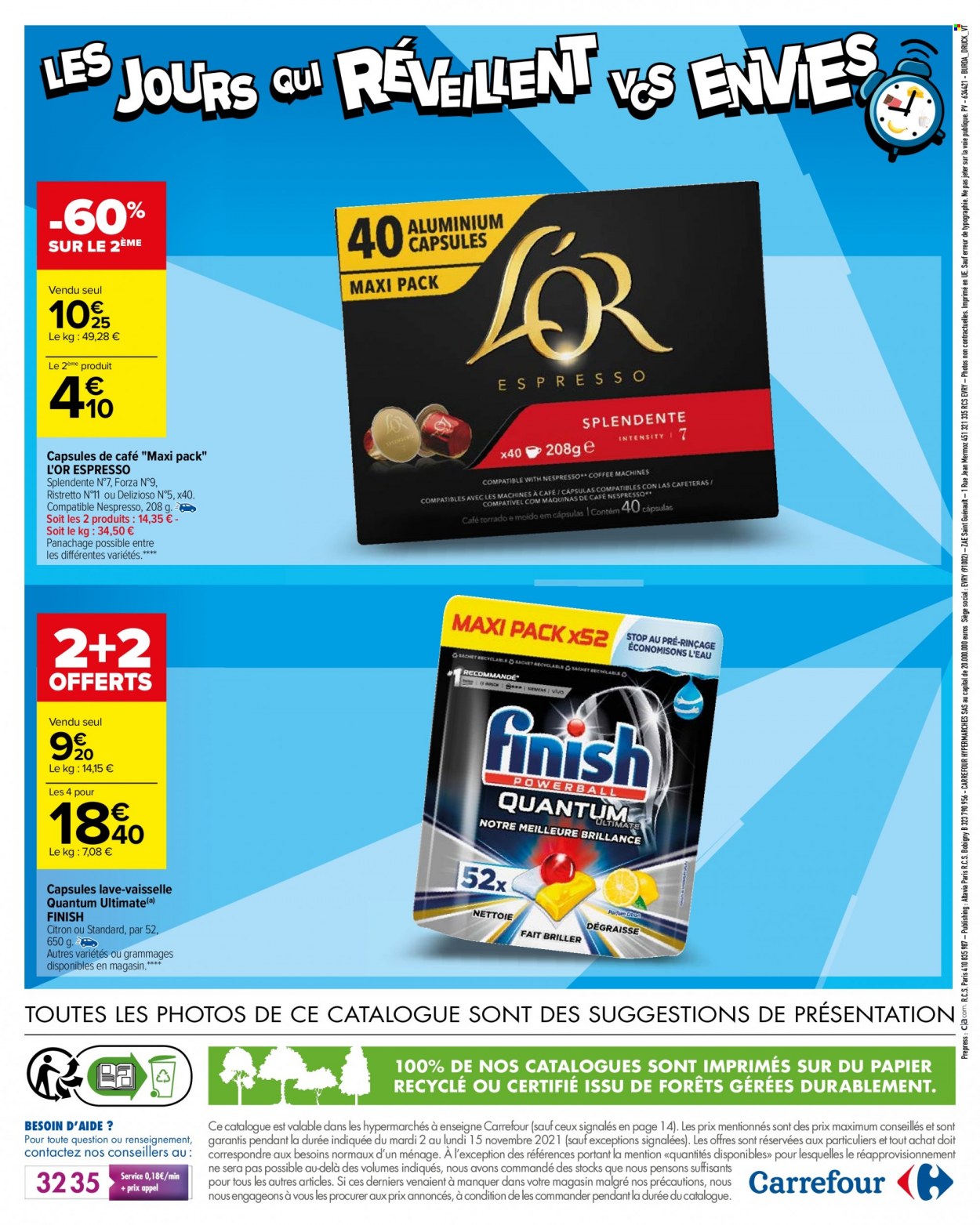 Catalogue Carrefour Hypermarchés - 02/11/2021 - 15/11/2021. Page 72