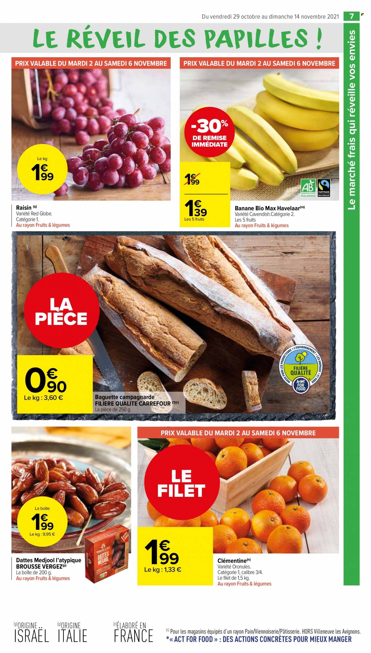 Catalogue Carrefour Market - 29/10/2021 - 14/11/2021. Page 7