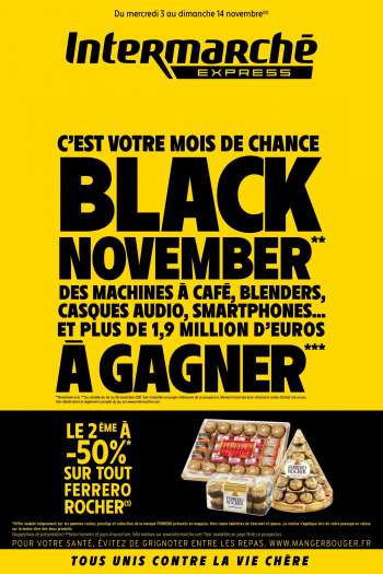 Catalogue Intermarché Express - 03/11/2021 - 14/11/2021.