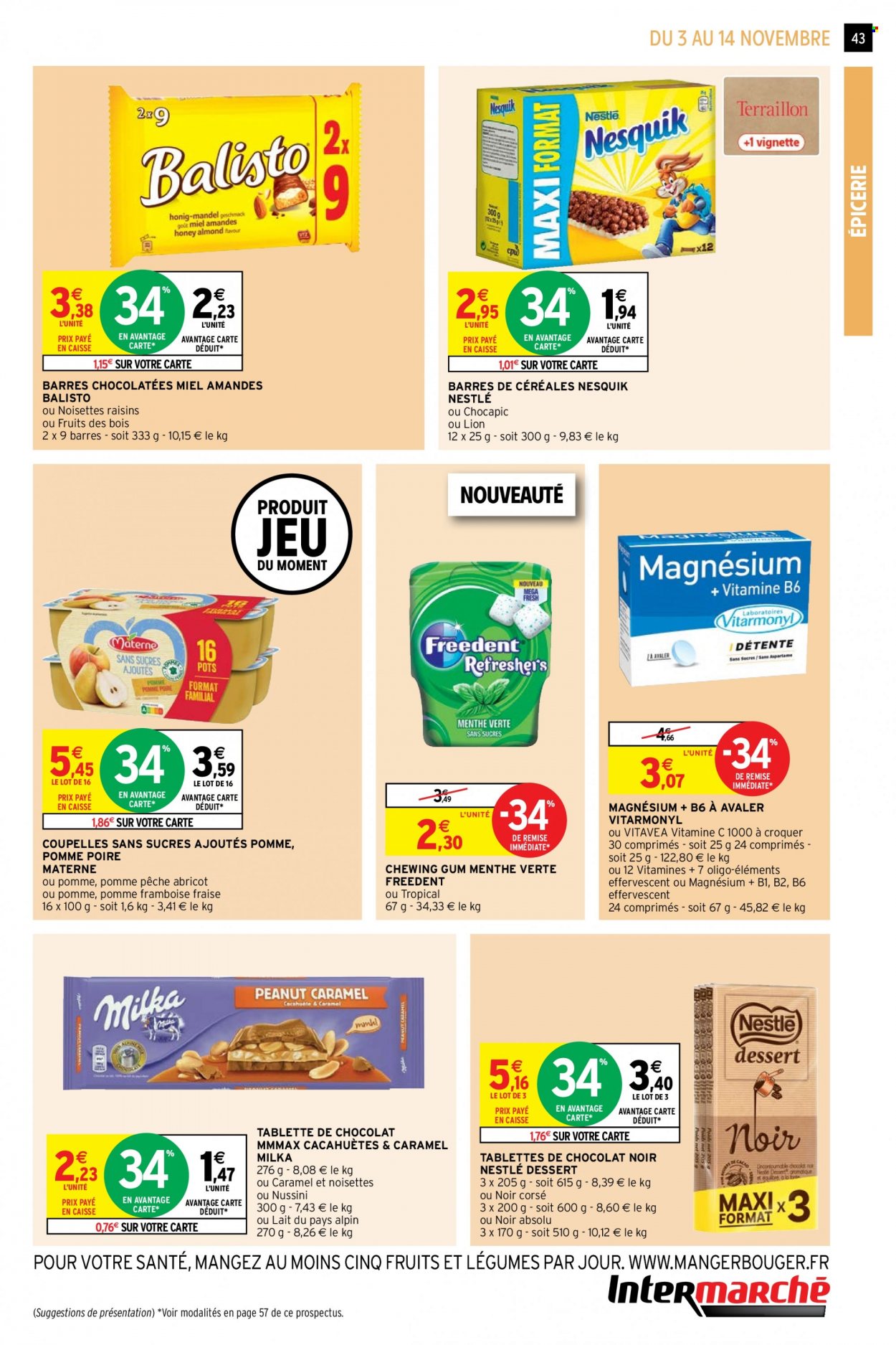 Catalogue Intermarché Super - 03/11/2021 - 14/11/2021. Page 43