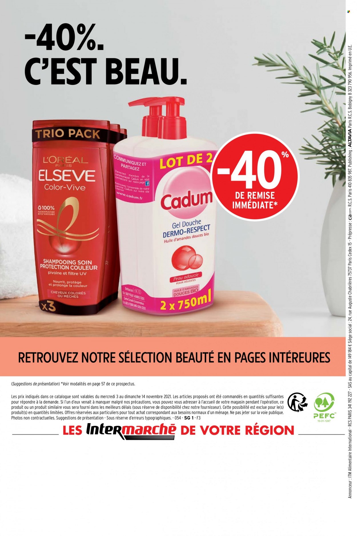 Catalogue Intermarché Super - 03/11/2021 - 14/11/2021. Page 64
