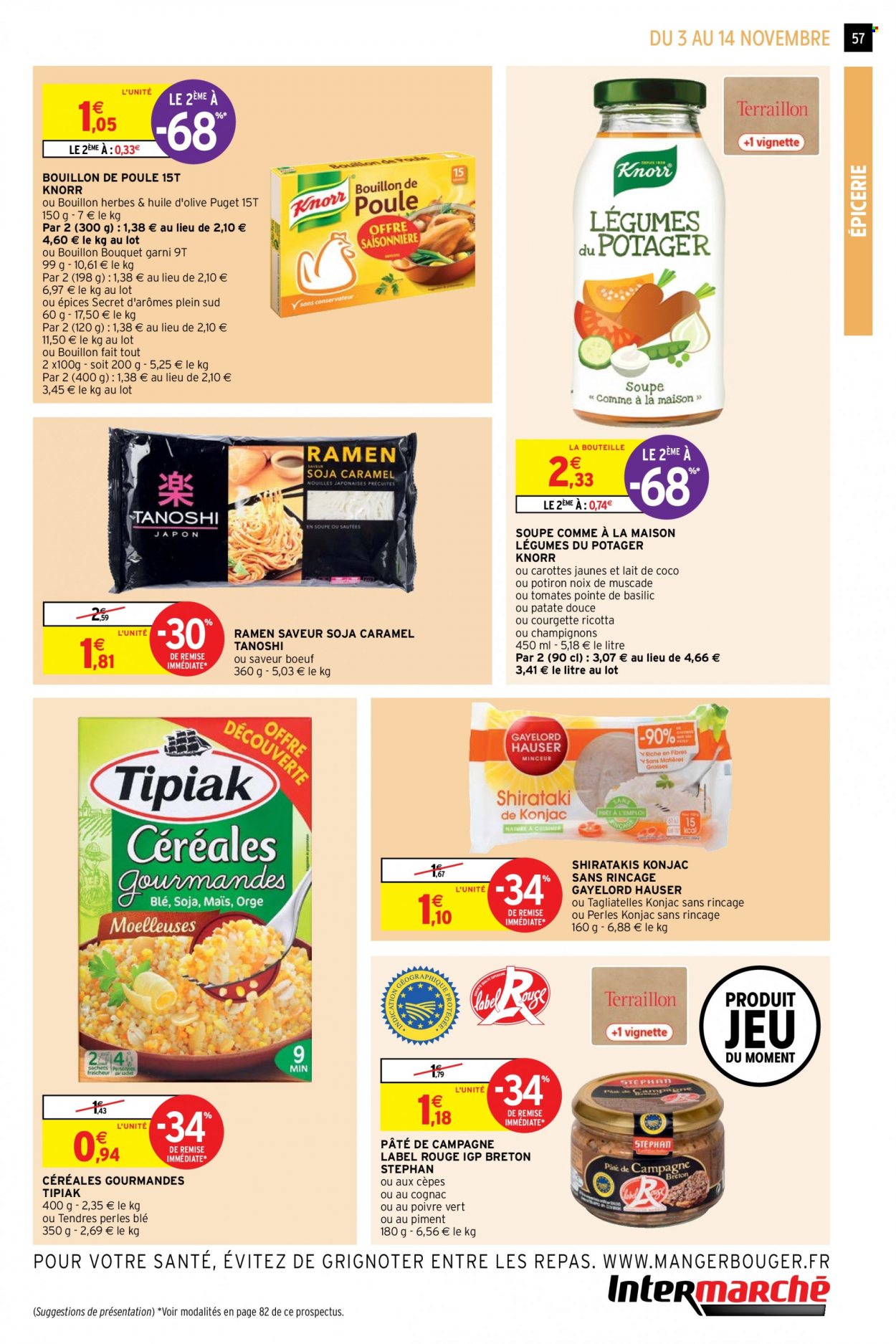 Catalogue Intermarché Hyper - 03/11/2021 - 14/11/2021. Page 57