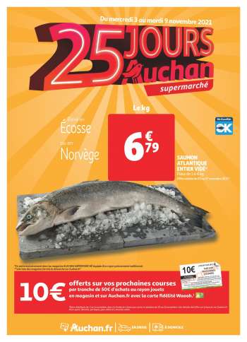 Catalogue Auchan - 03/11/2021 - 09/11/2021.