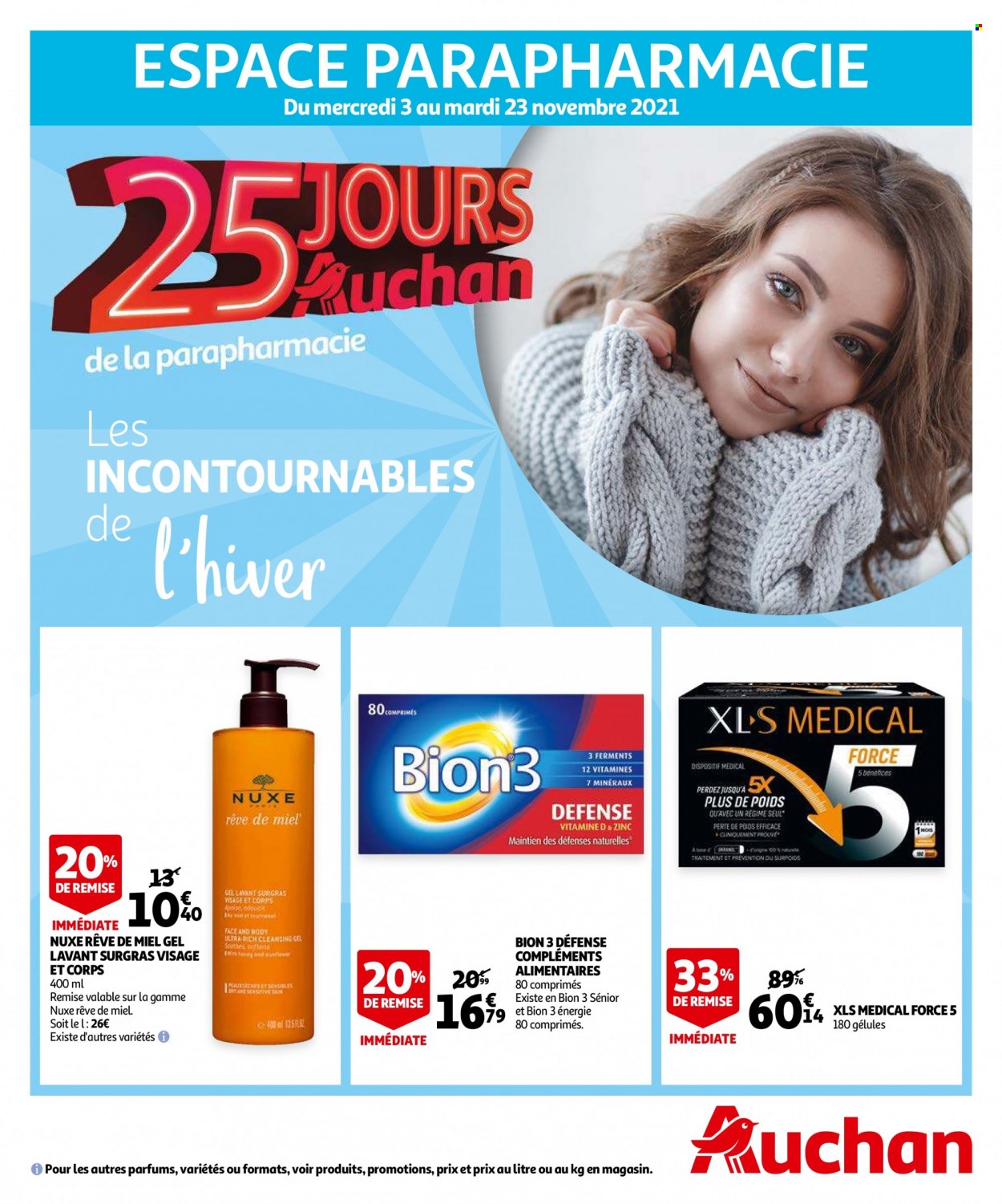 Catalogue Auchan - 03/11/2021 - 23/11/2021. Page 1