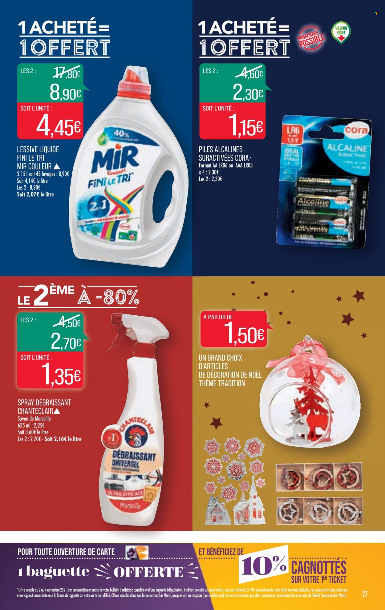 Catalogue Supermarché Match - 02/11/2021 - 07/11/2021. Page 27