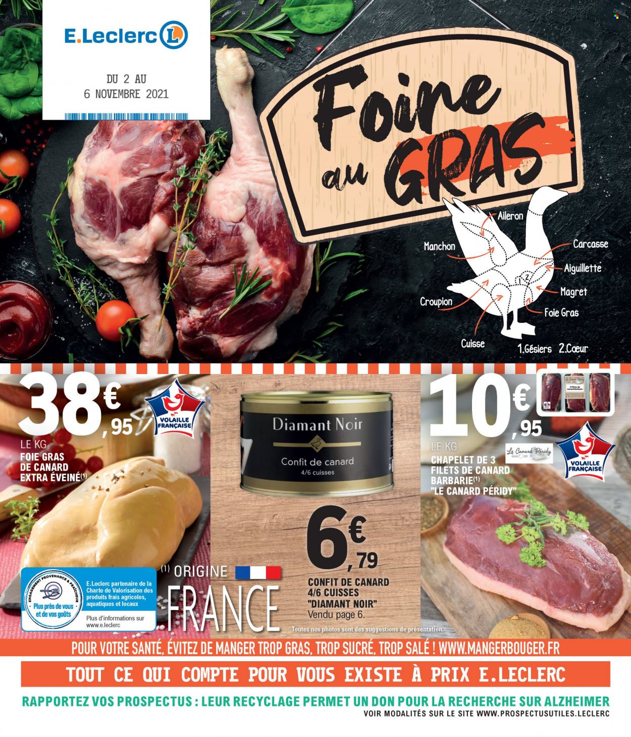 Catalogue E.Leclerc - 02/11/2021 - 06/11/2021. Page 1