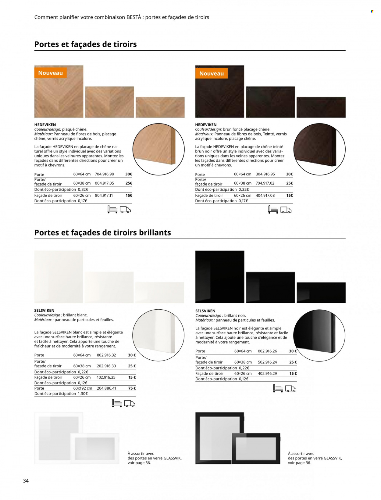 thumbnail - Catalogue IKEA - Produits soldés - verre. Page 34.