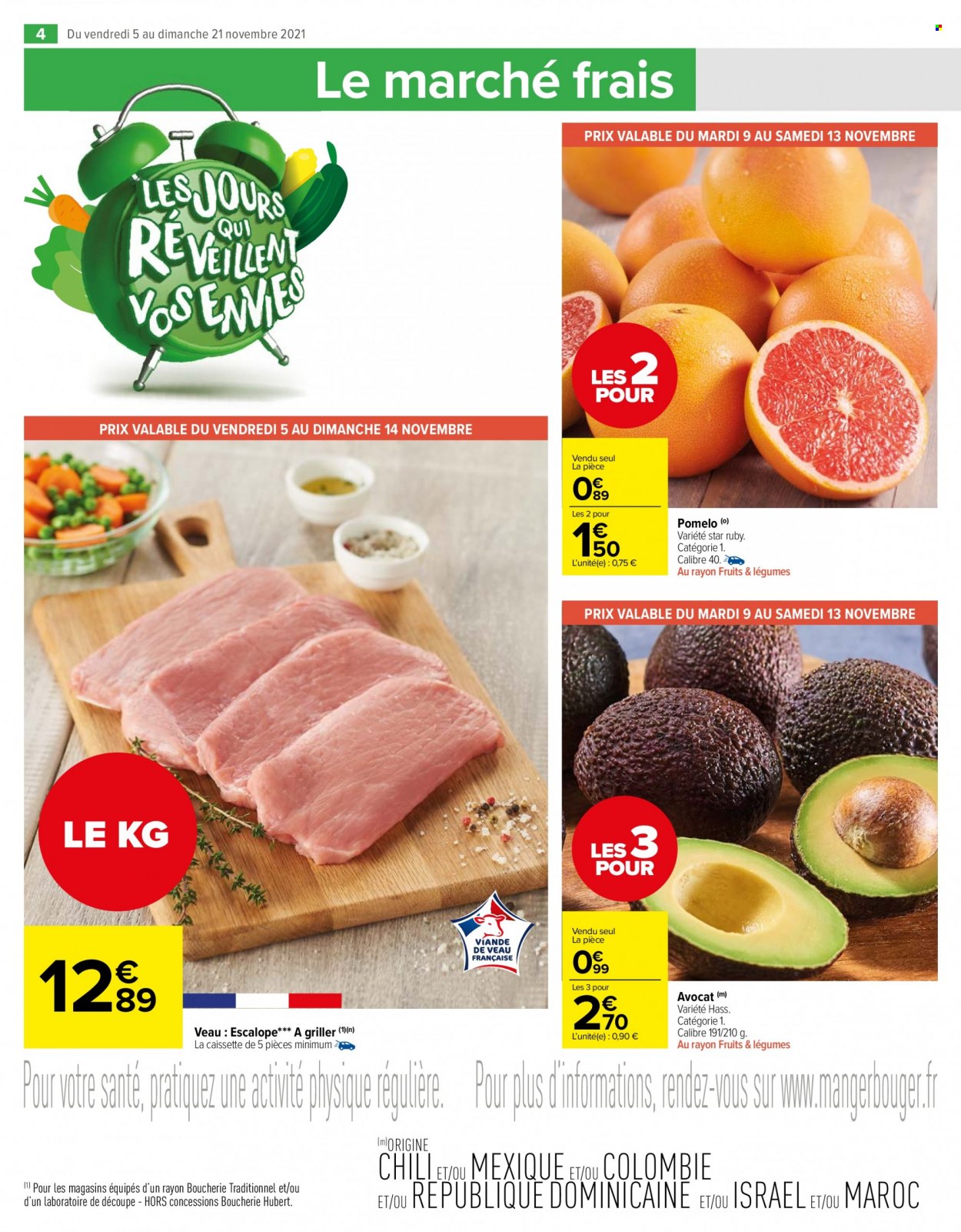 Catalogue Carrefour Market - 05/11/2021 - 21/11/2021. Page 4