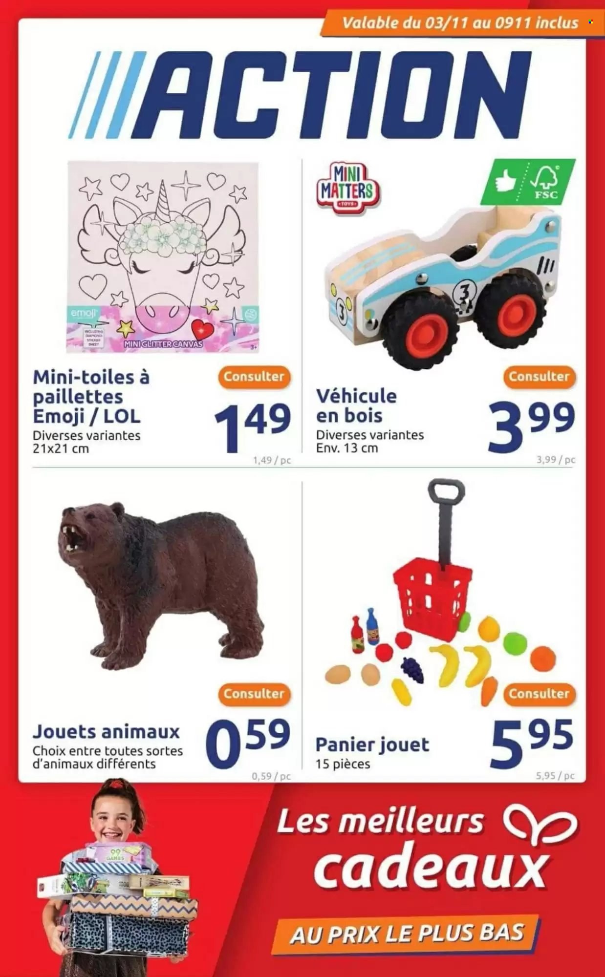 Catalogue Action - 03/11/2021 - 09/11/2021. Page 1