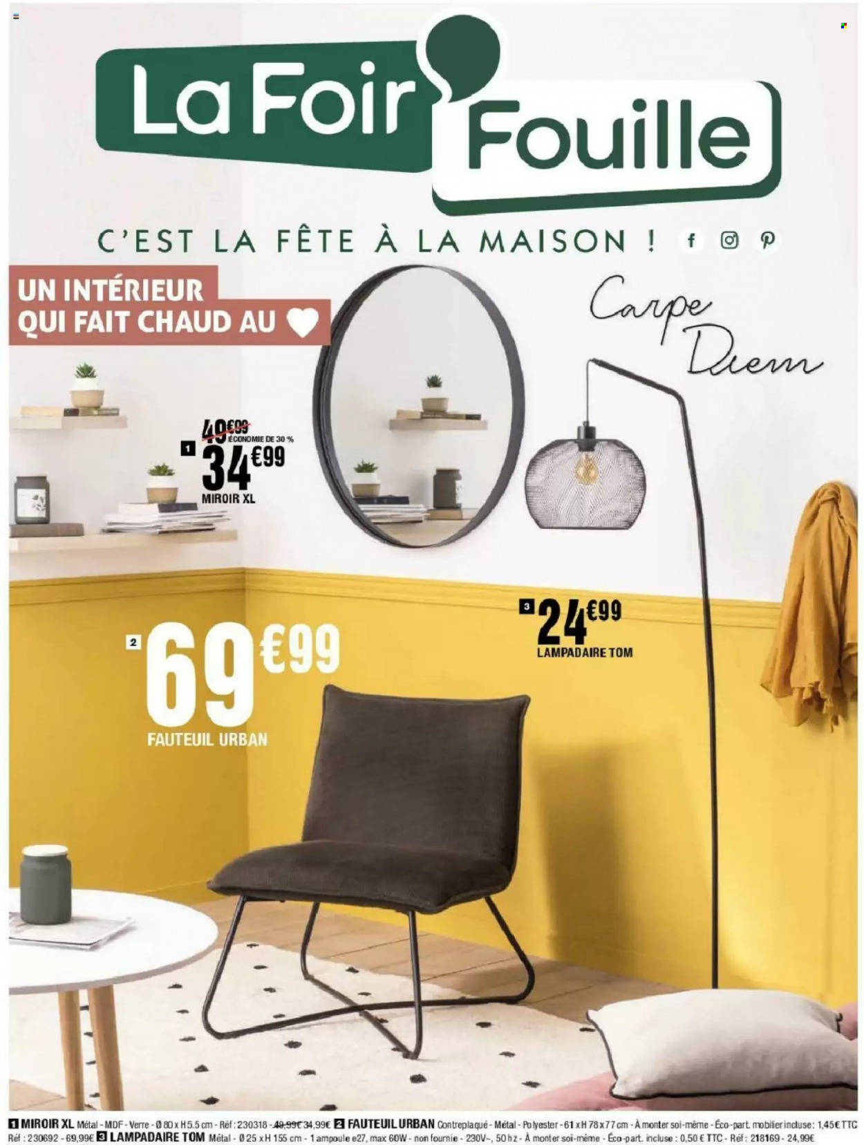 Catalogue La Foir'Fouille - 01/11/2021 - 07/11/2021. Page 1