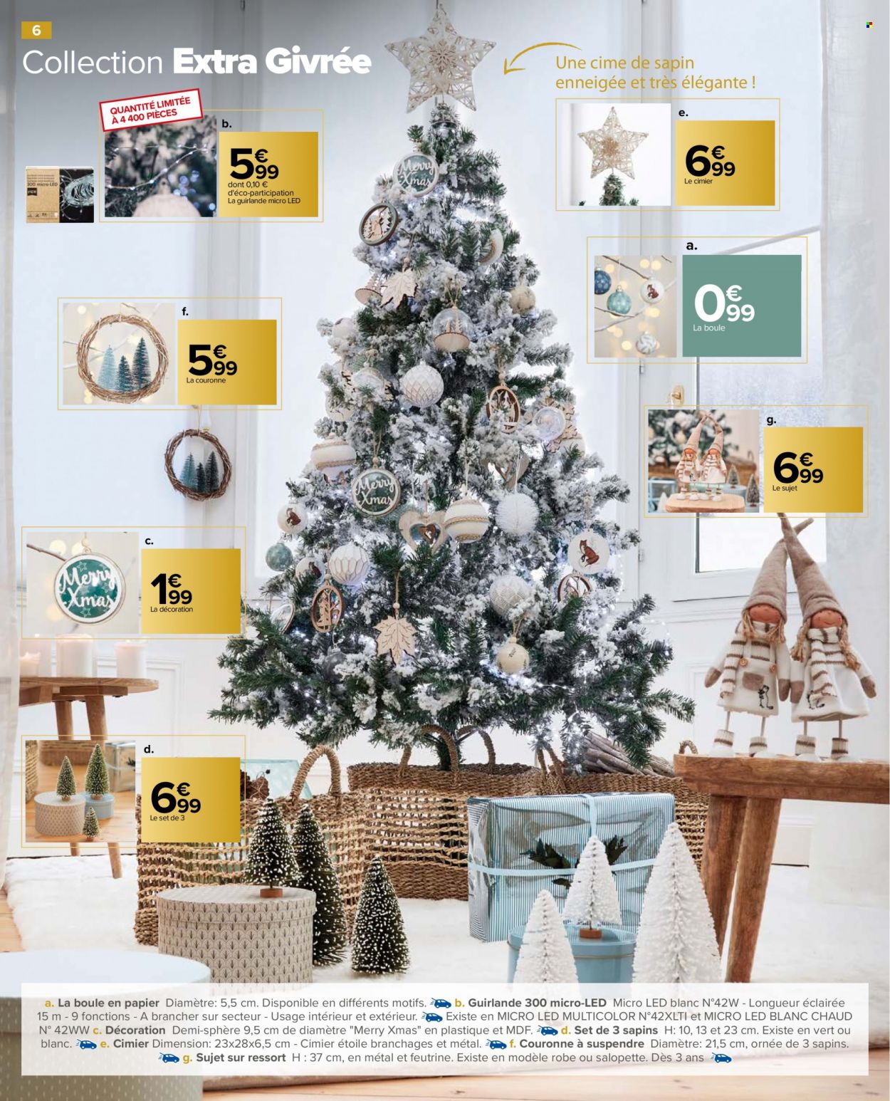 Catalogue Carrefour Hypermarchés - 09/11/2021 - 24/12/2021. Page 6