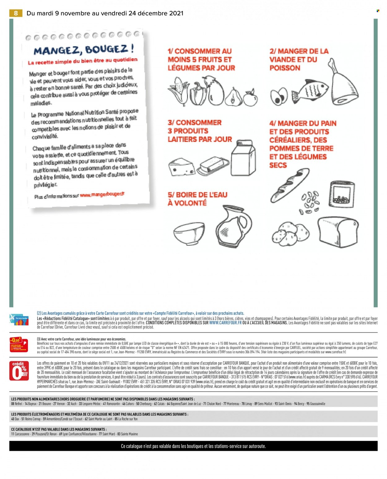 Catalogue Carrefour Hypermarchés - 09/11/2021 - 24/12/2021. Page 8