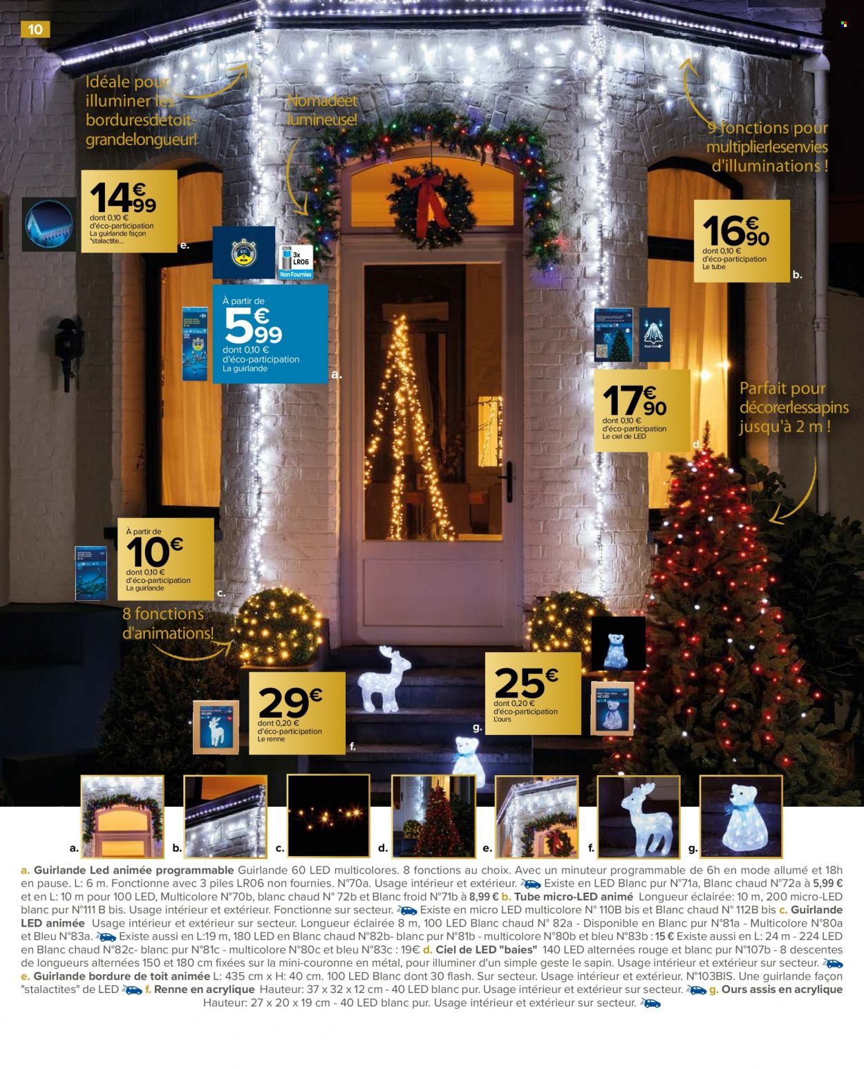 Catalogue Carrefour Hypermarchés - 09/11/2021 - 24/12/2021. Page 10