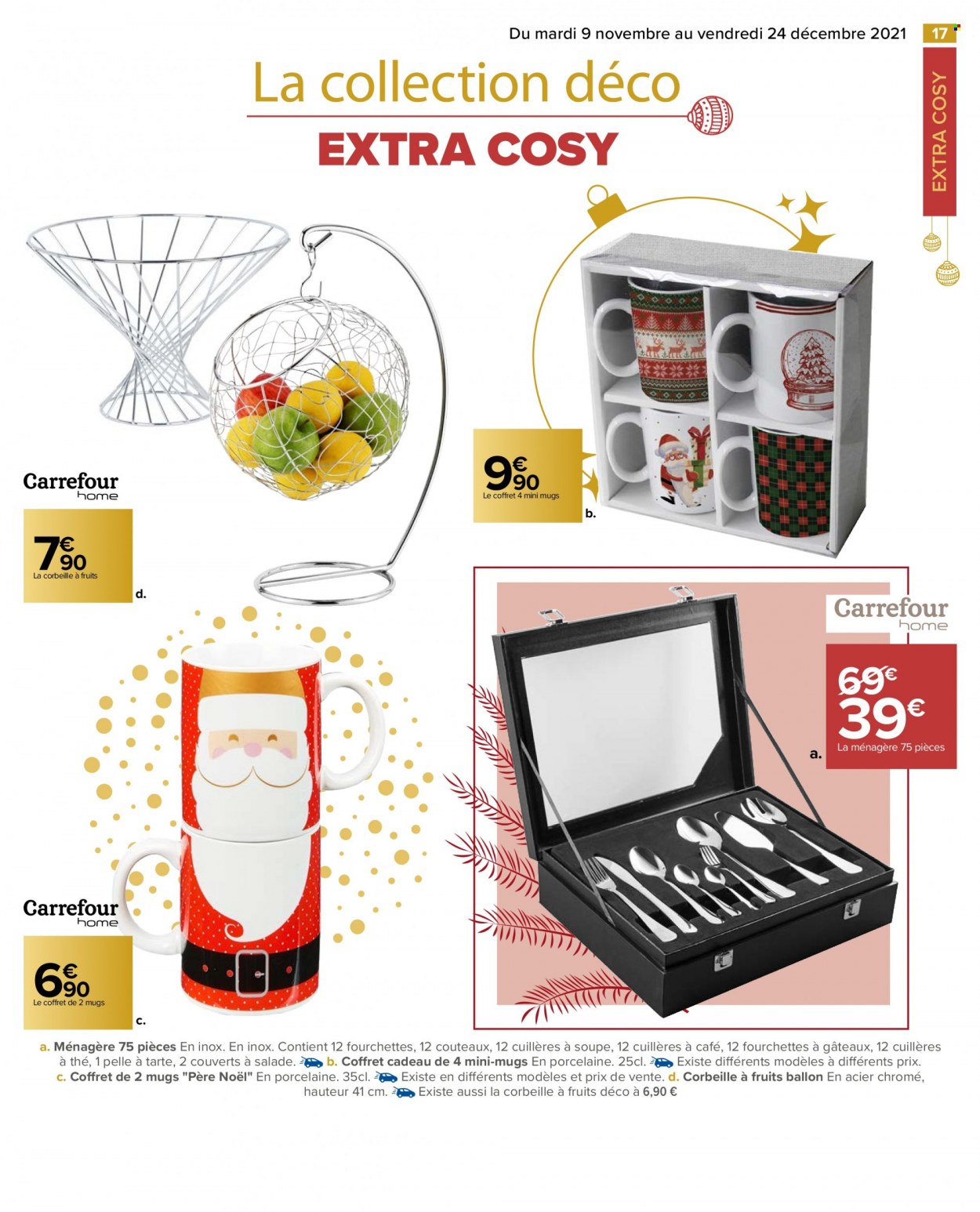 Catalogue Carrefour Hypermarchés - 09/11/2021 - 24/12/2021. Page 17