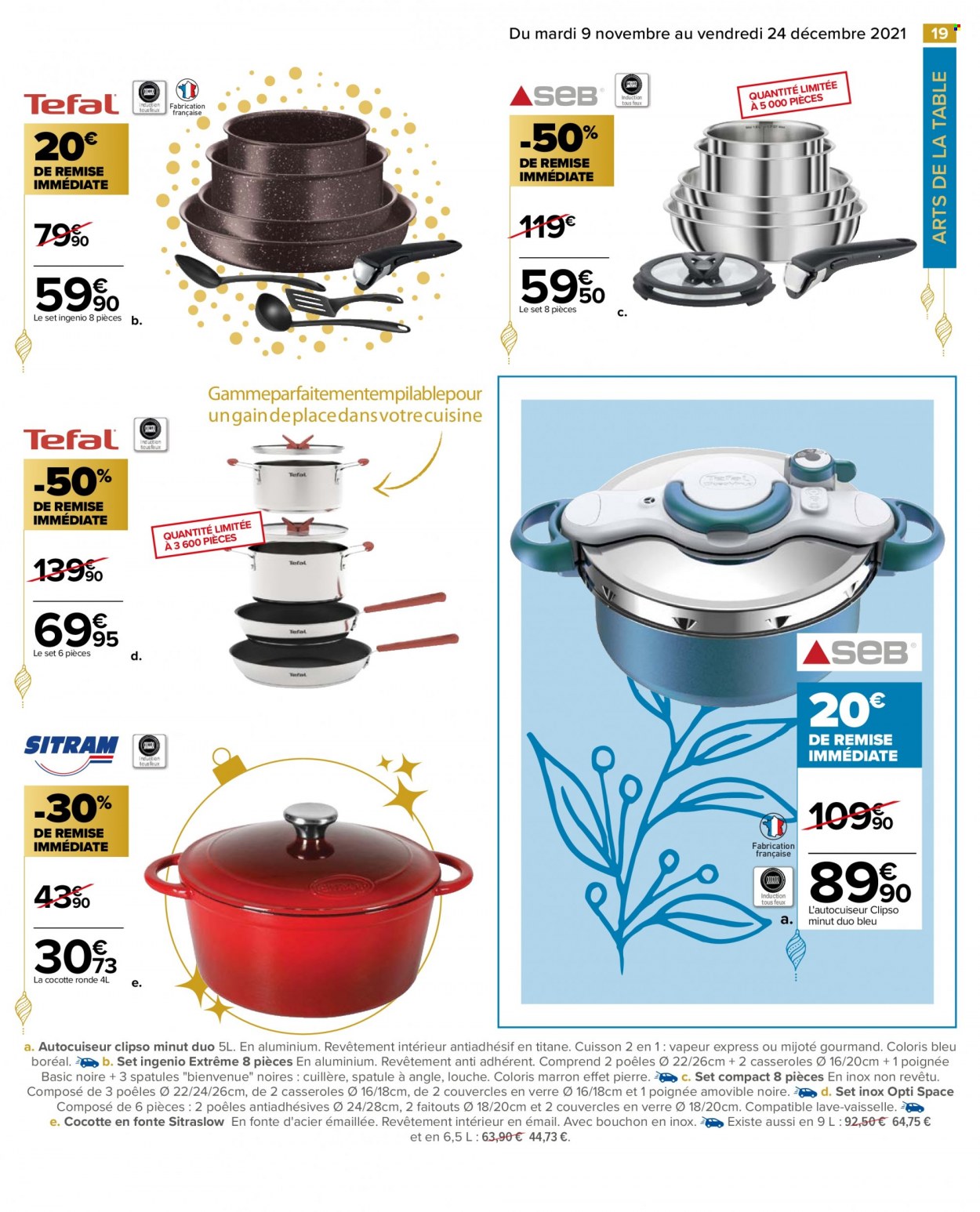 Catalogue Carrefour Hypermarchés - 09/11/2021 - 24/12/2021. Page 19