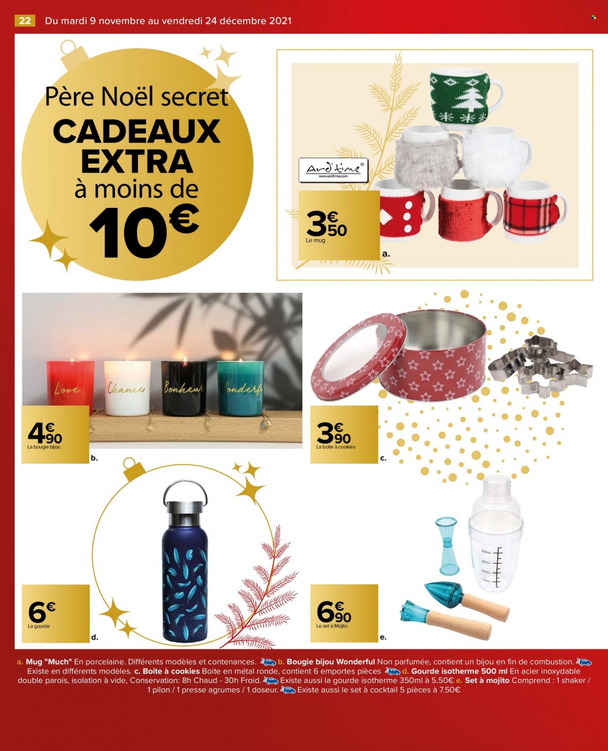 Catalogue Carrefour Hypermarchés - 09/11/2021 - 24/12/2021. Page 22