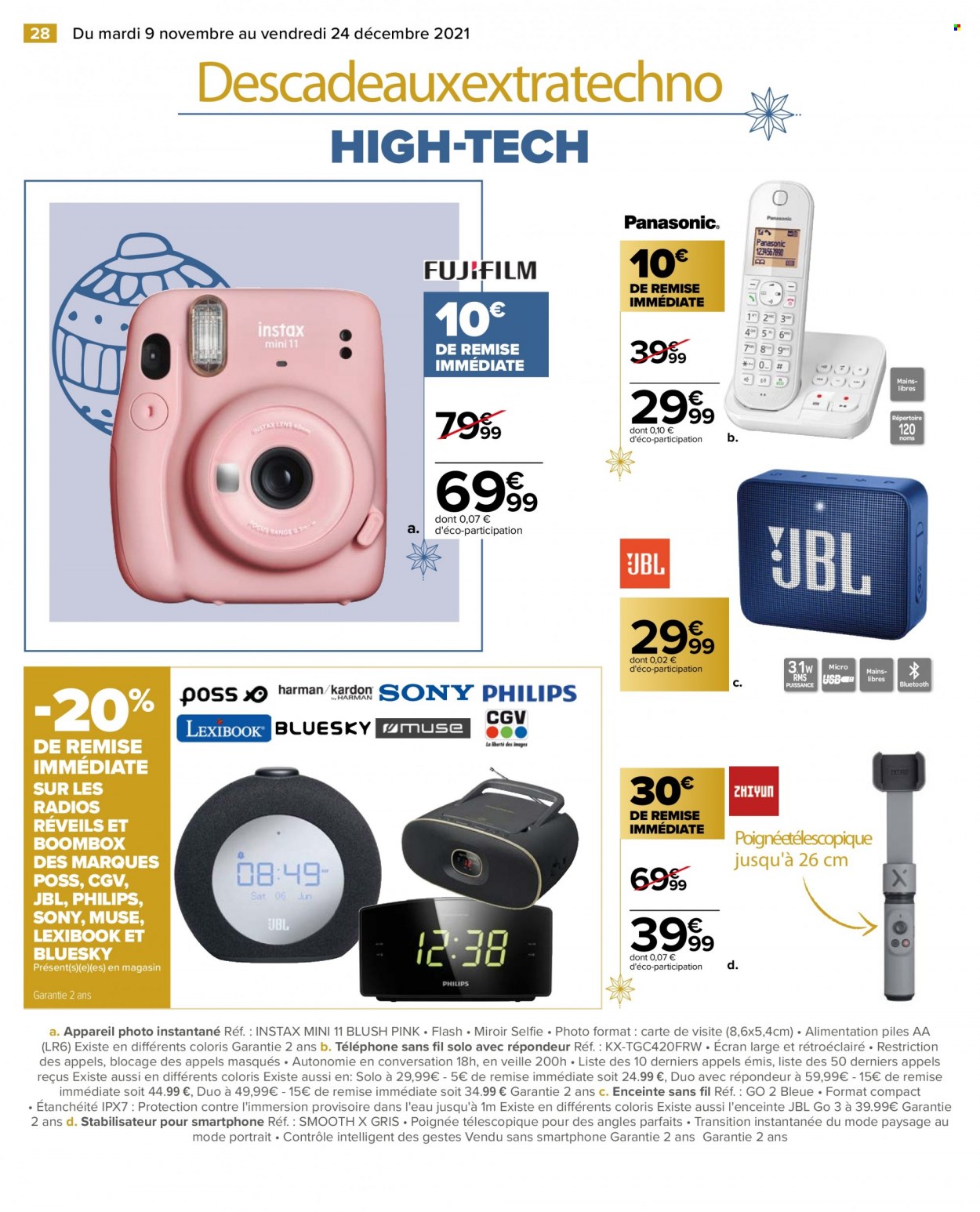 Catalogue Carrefour Hypermarchés - 09/11/2021 - 24/12/2021. Page 28