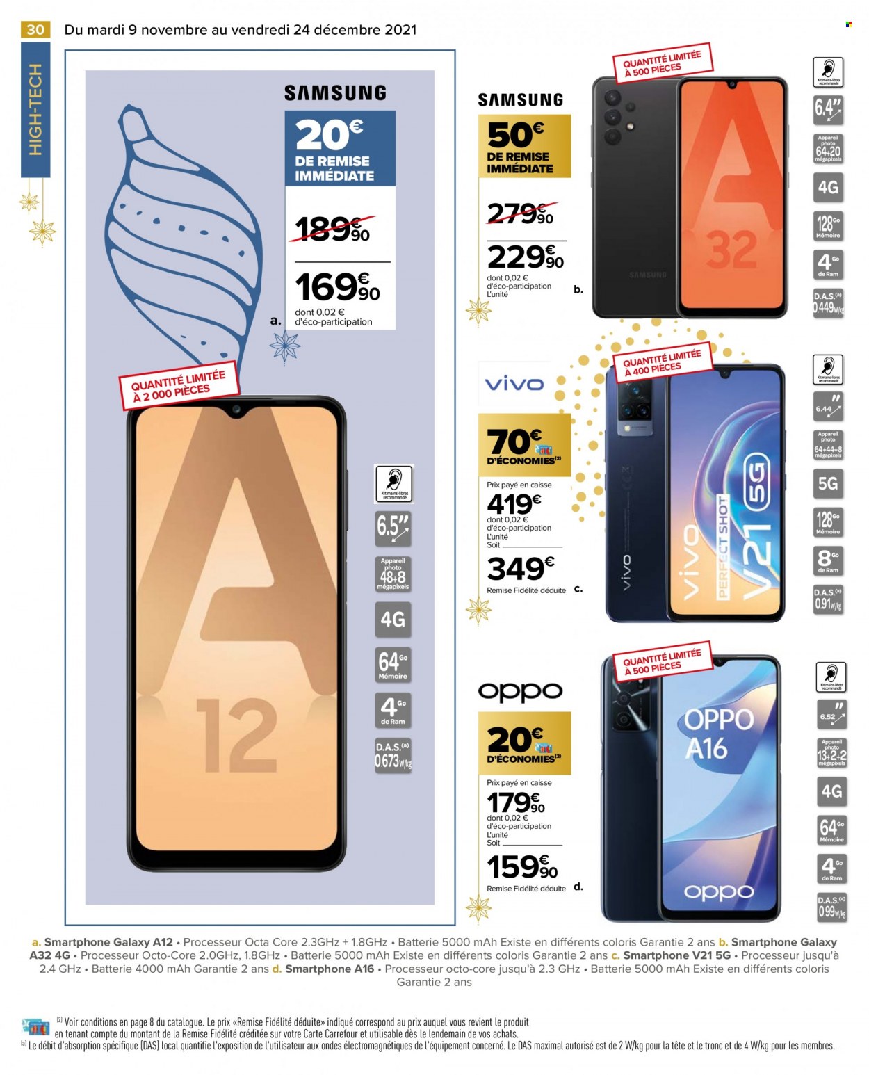 Catalogue Carrefour Hypermarchés - 09/11/2021 - 24/12/2021. Page 30