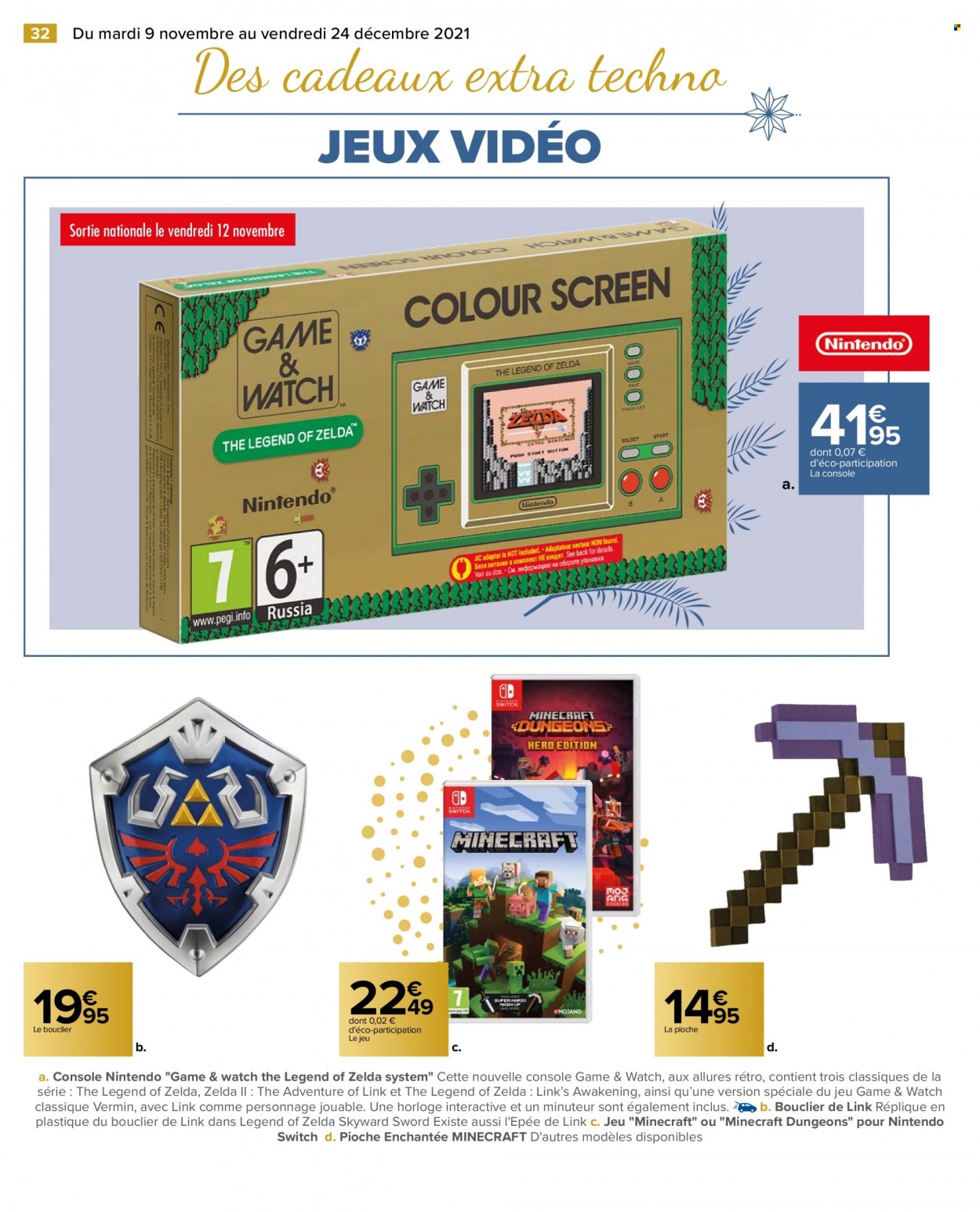 Catalogue Carrefour Hypermarchés - 09/11/2021 - 24/12/2021. Page 32
