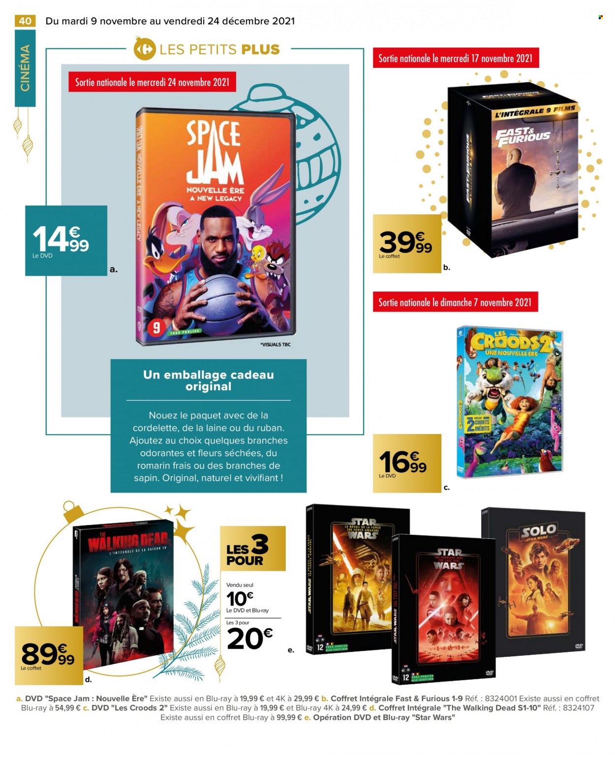 Catalogue Carrefour Hypermarchés - 09/11/2021 - 24/12/2021. Page 40