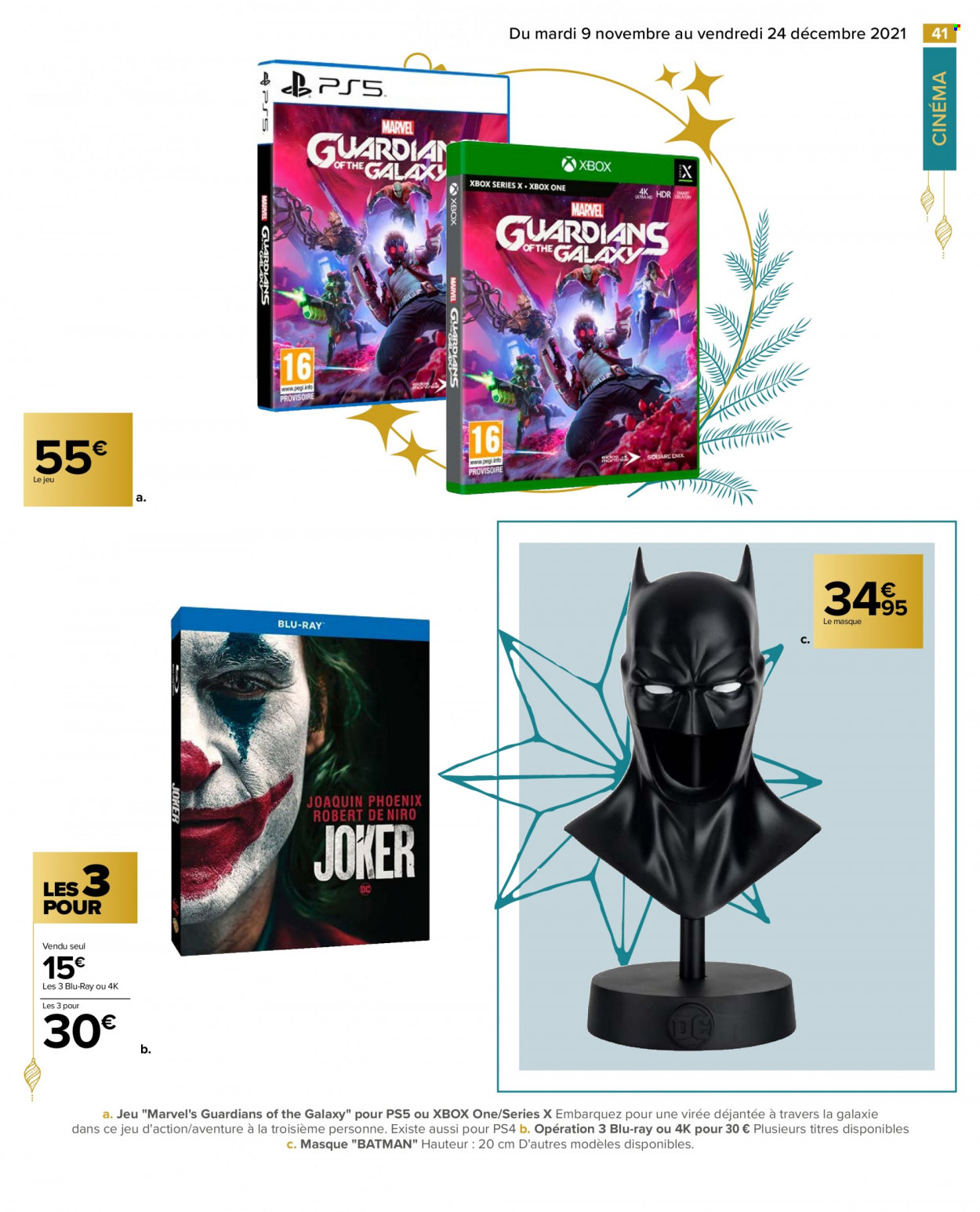 Catalogue Carrefour Hypermarchés - 09/11/2021 - 24/12/2021. Page 41