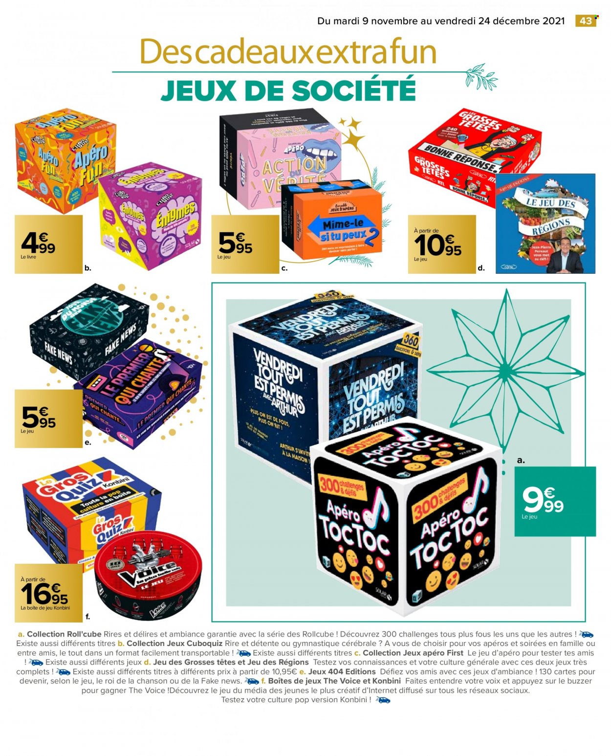 Catalogue Carrefour Hypermarchés - 09/11/2021 - 24/12/2021. Page 43