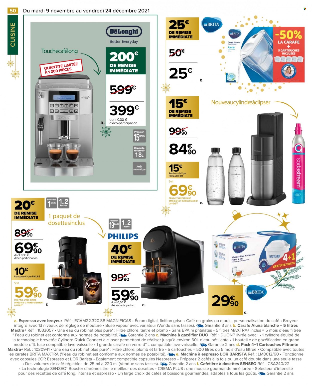 Catalogue Carrefour Hypermarchés - 09/11/2021 - 24/12/2021. Page 50