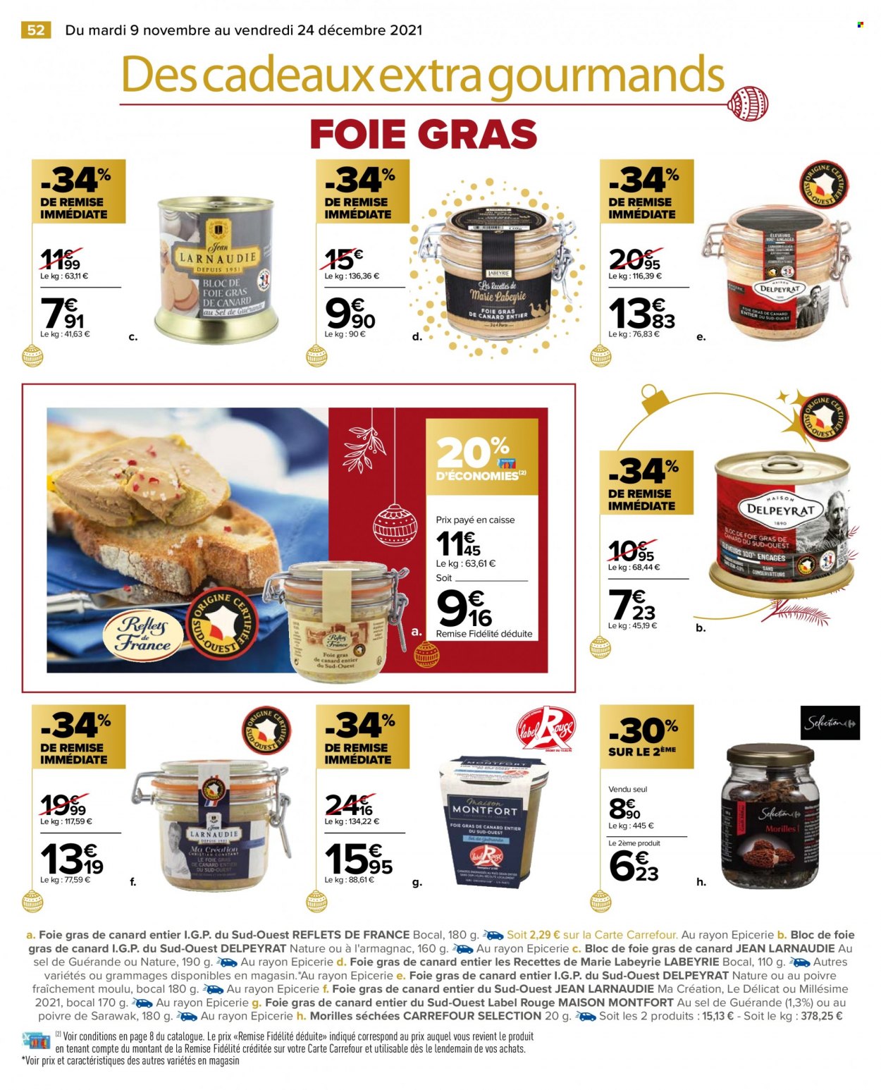 Catalogue Carrefour Hypermarchés - 09/11/2021 - 24/12/2021. Page 52